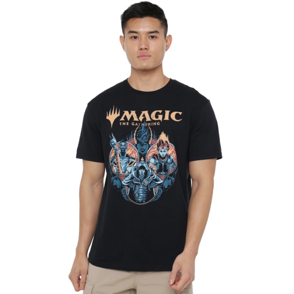 Magic The Gathering Mens Legends T-Shirt XXL Svart Black XXL