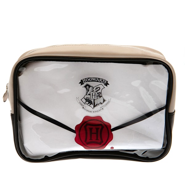 Harry Potter PU Toiletry Bag Set (2-pack) One Size Vit/Brun White/Brown/Black One Size