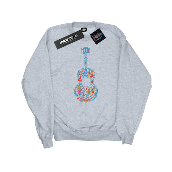 Disney Dam Coco Gitarr Mönstrad Tröja M Marinblå Navy Blue M