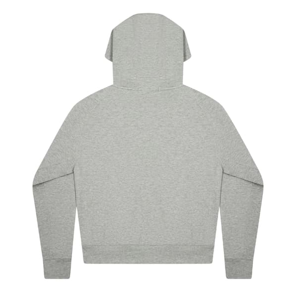 No Fear Herr Logotyp Bomull Heldragkedja Hoodie L Grå Grey L