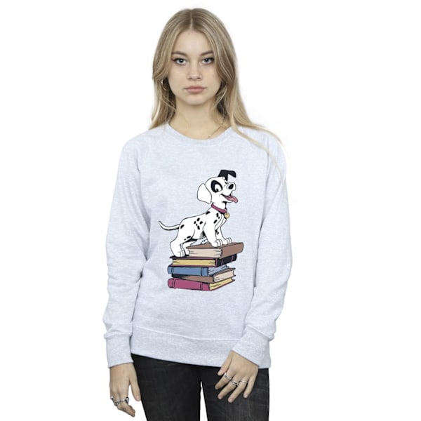 Disney Dam/Damer 101 Dalmatiner Böcker Sweatshirt S Sports G Sports Grey S