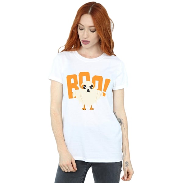 Star Wars Dam/Damer The Last Jedi Halloween Ghost Porg Bomull T-shirt White L