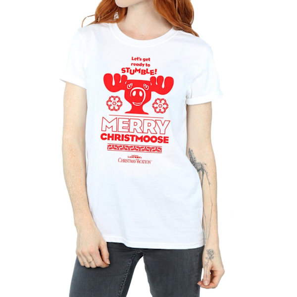 National Lampoon´s Christmas Vacation Womens/Ladies Merry Chris White XXL