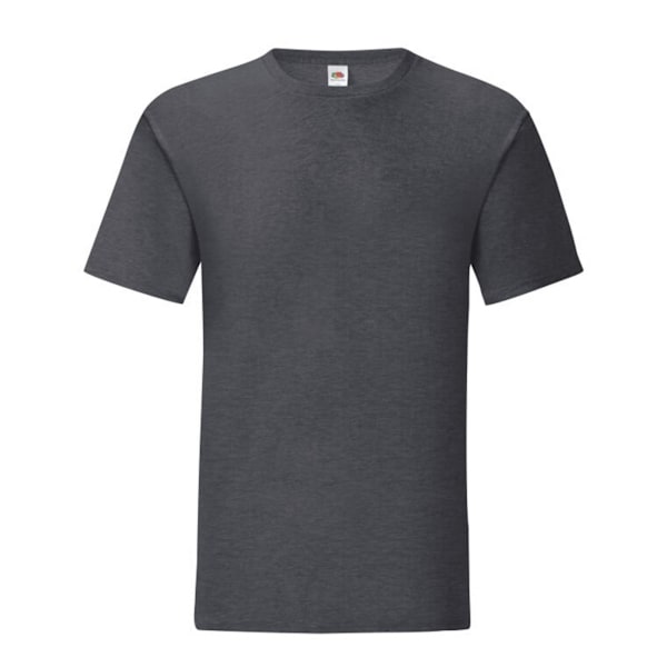 Fruit Of The Loom Mens Iconic 150 T-Shirt S Mörkgrå Dark Heather S