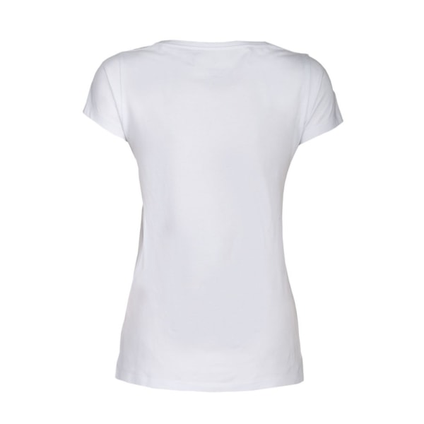 James Harvest Whailford T-shirt med V-ringad dam/dam M Vit White M