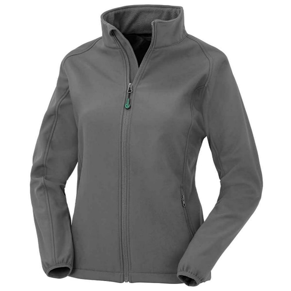 Result Äkta Återvunnen Damjacka i Mjukt Skal, Tryckbar Workguard Grey XS