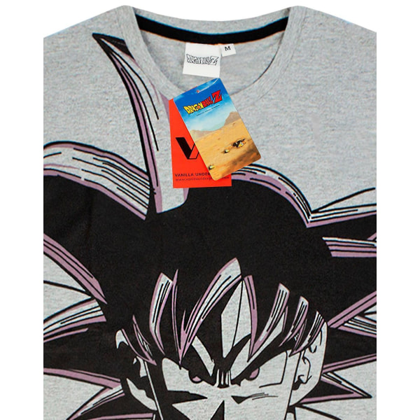 Dragon Ball Z Herr Goku Short Pyjamas Set L Grå/Svart/Röd Grey/Black/Red L