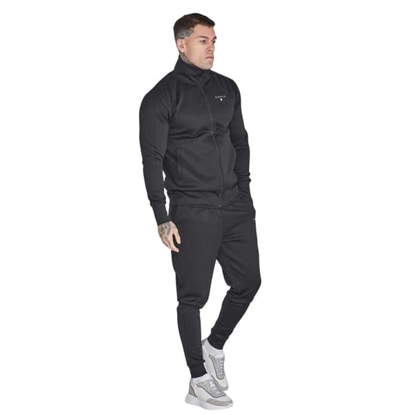 SikSilk Herr Essential Athletic Jacka XL Svart Black XL