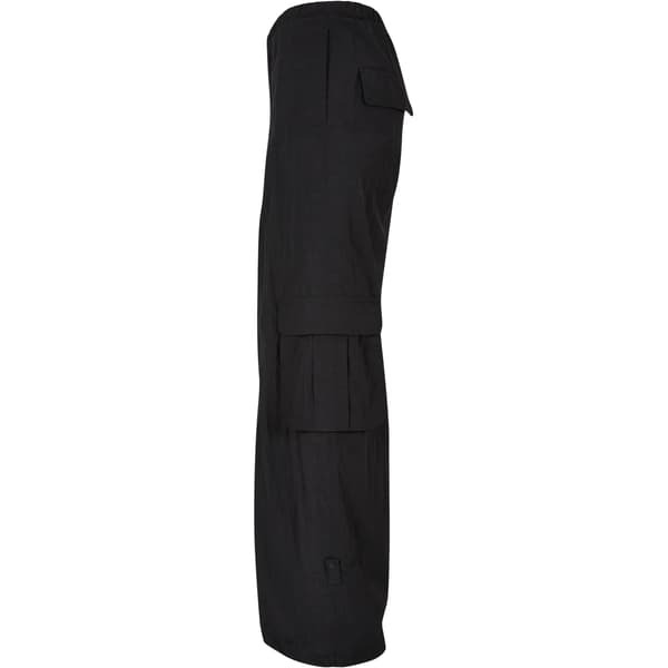 Urban Classics Dam Nylon Crinklade Vida Cargobyxor Black 3XL