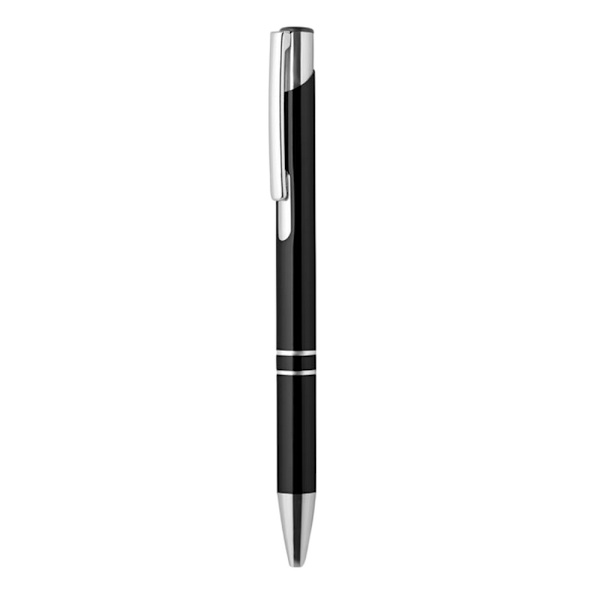 MidOcean Bern Kulspetspenna med Tryckknapp One Size Svart Black One Size
