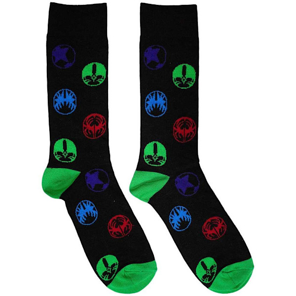 Kiss Unisex Vuxen Ikonstrumpor 6 UK-11 UK Svart Black 6 UK-11 UK