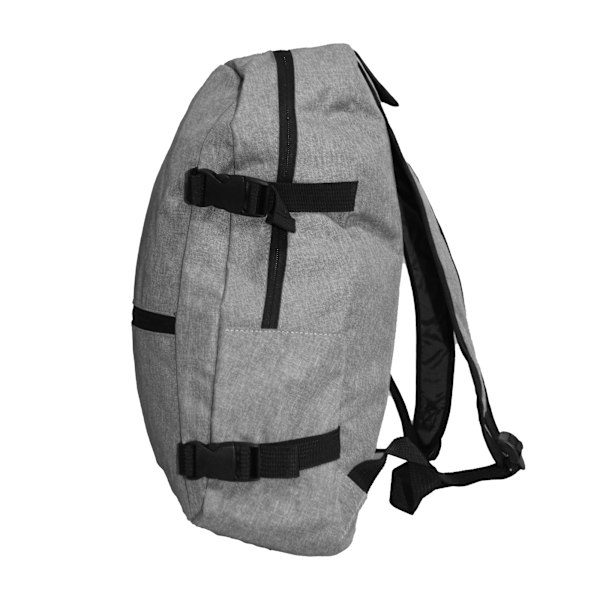 SOLS Unisex Wall Street Vadderad Ryggsäck One Size Gråmelerad Grey Marl One Size