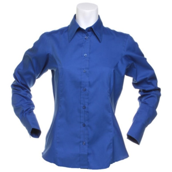 Kustom Kit Dam Corporate Långärmad Oxford Skjorta 20 Royal B Royal Blue 20