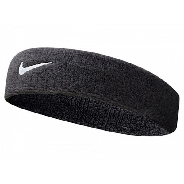 Nike Unisex Vuxen Swoosh Pannband One Size Svart Black One Size