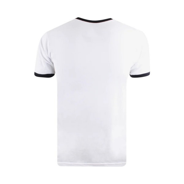 Jurassic Park Men Distressed Logo T-Shirt M Vit/Svart White/Black M