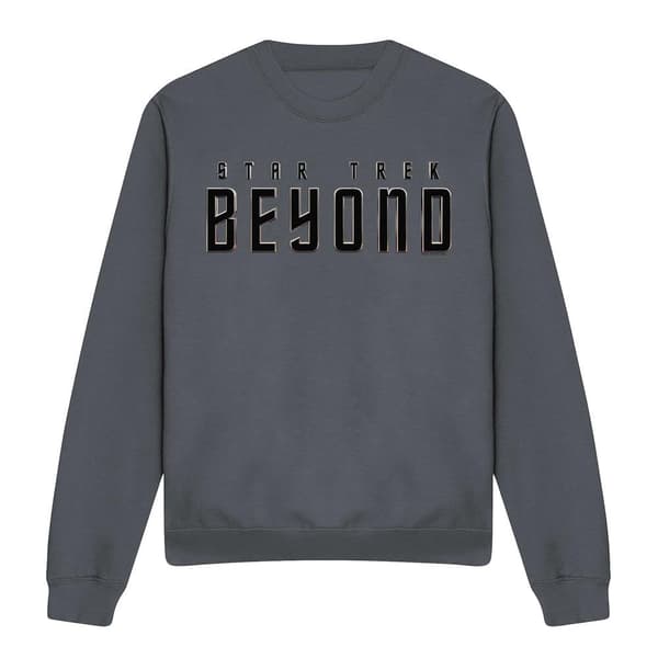 Star Trek Beyond Unisex Vuxen Tröja S Kolgrå Charcoal S