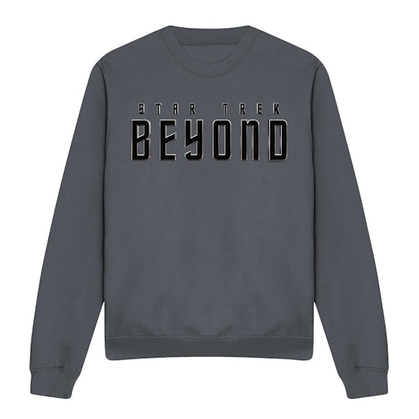 Star Trek Beyond Unisex Vuxen Tröja XL Kolgrå Charcoal XL