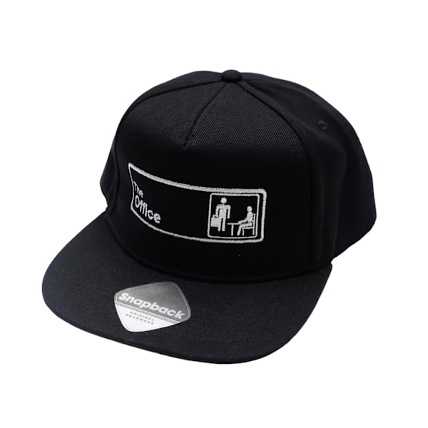 The Office Herrarnas Logotyp Snapback Basebollkeps Storlek One Black Black One Size