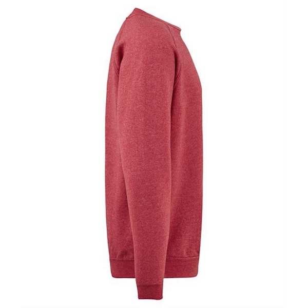 Fruit Of The Loom Barnkläder Unisex Raglanärm Sweatshirt 9-11 Heather Red 9-11