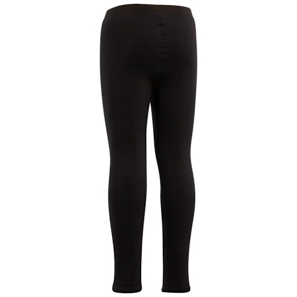 Trespass Barn/Barn Fuzzy Sherpa Fodrade Leggings 11-12 År Black 11-12 Years