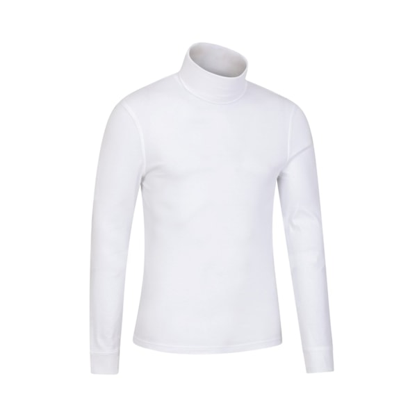 Mountain Warehouse Herr Meribel Bomulls-Termisk Topp 4XL Vit White 4XL