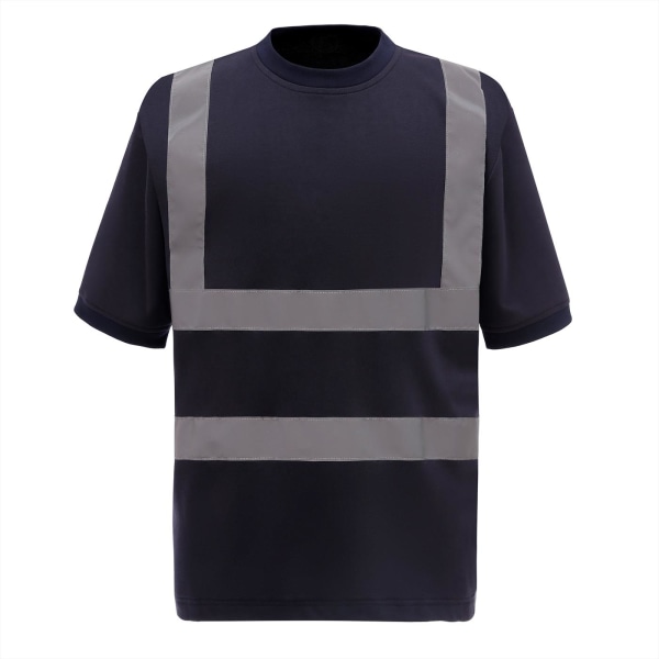 Yoko Herr Hi-Vis kortärmad T-shirt XL Marinblå Navy XL