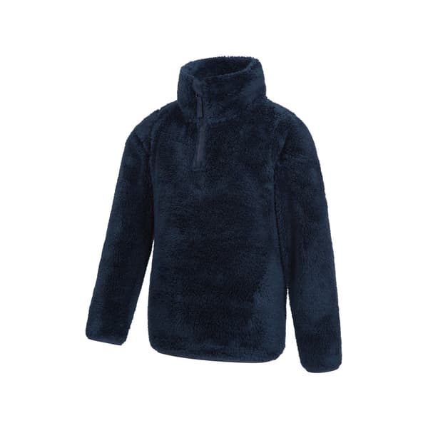 Mountain Warehouse Barn/Kids Teddy Half Zip Fleecetopp 3-4 Navy 3-4 Years
