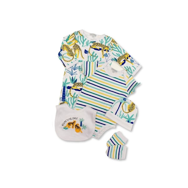 Nursery Time Baby Welcome To The Jungle Presentset (5 delar) 3-6 Multicolour 3-6 months