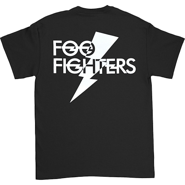 Foo Fighters Unisex Adult Flash Logo T-Shirt L Svart Black L