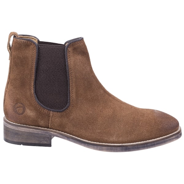 Cotswold herr Corsham Town läder Chelsea-ankelstövlar Camel 9 UK