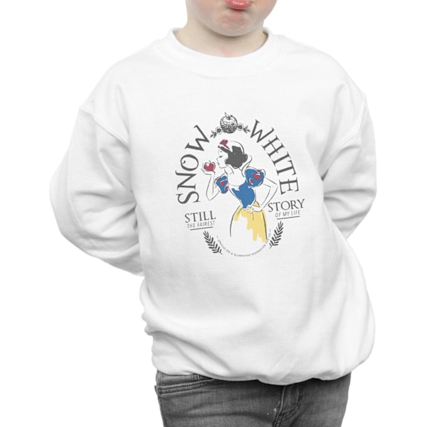 Disney Princess Boys Snow White Fairest Story Sweatshirt 5-6 år White 5-6 Years