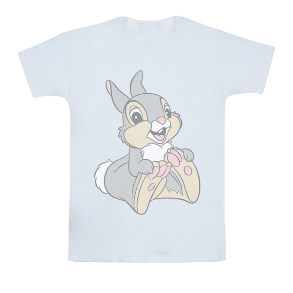 Bambi Girls Classic Thumper T-Shirt 9-11 år Vit White 9-11 Years