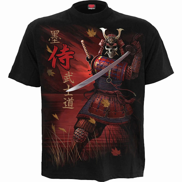 Spiral Direct Unisex Samurai T-shirt XL Svart Black XL