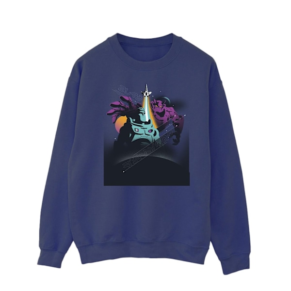 Disney Lightyear Buzz och Zurg Sweatshirt XXL Marinblå Navy Blue XXL