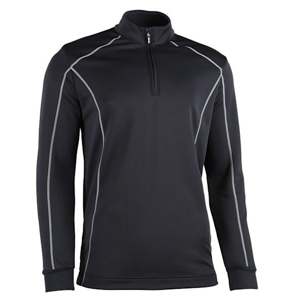 Rhino Seville 1/4 Zip Midlayer Sports Top S Svart Black S