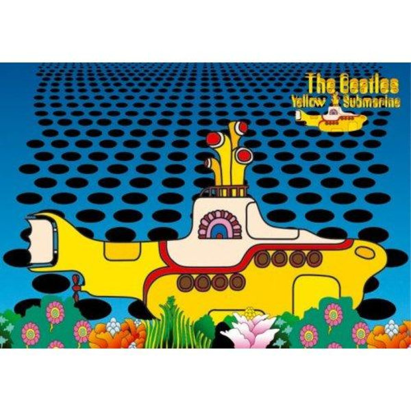 The Beatles Yellow Submarine Standard Vykort Storlek En Multico Multicoloured One Size