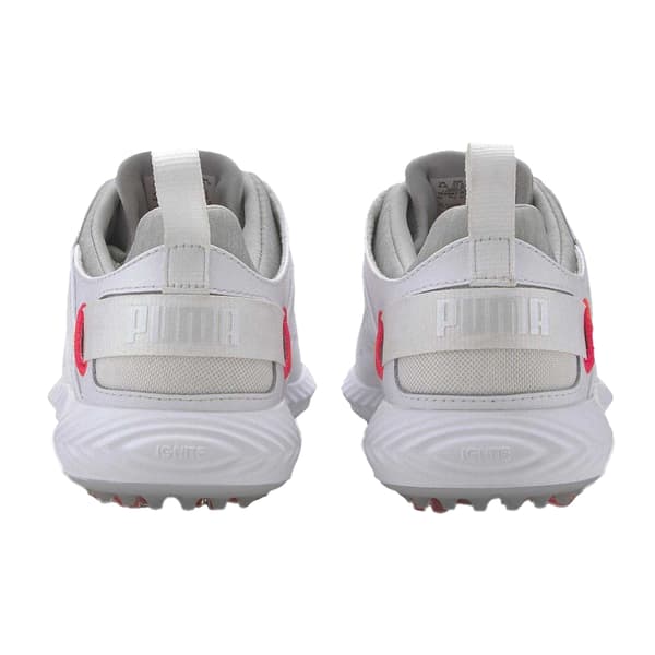 Puma Dam/Dam Blaze Pro Ignite Texturerat Läder Spiklös White 4 UK