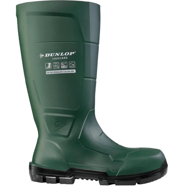 Dunlop Unisex Adult Jobguard Safety Wellington Boots 5 UK Herit Heritage Green 5 UK