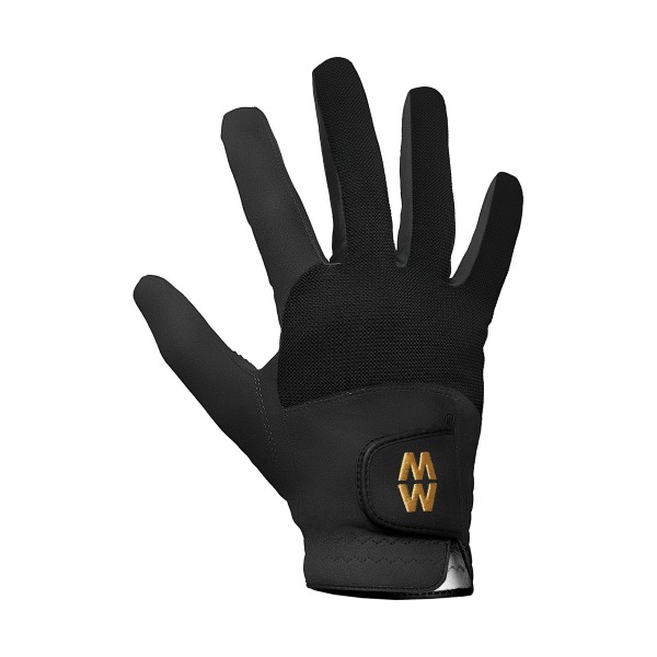 MacWet Unisex Mesh Short Cuff Gloves 7cm Svart Black 7cm
