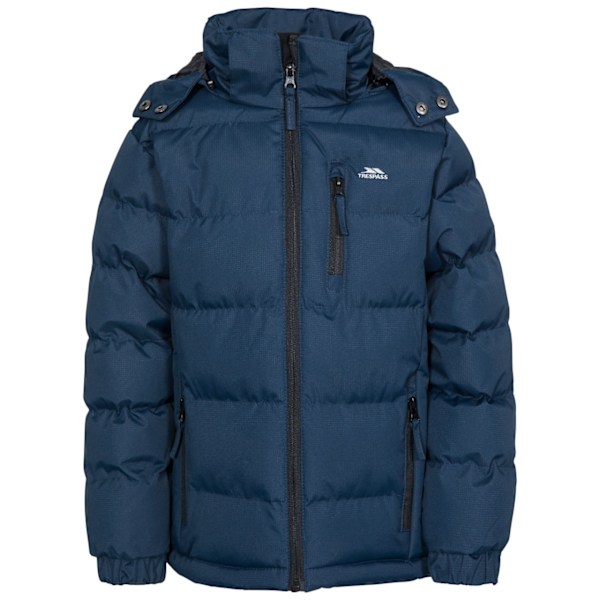 Trespass Kids Boys Tuff Padded Vinterjacka 9/10 År Marinblå Navy 9/10 Years