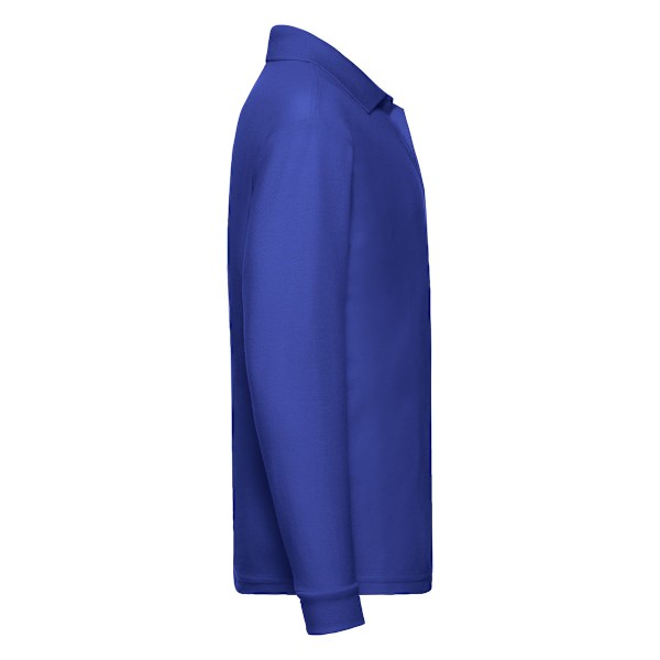 Fruit of the Loom Barn/Barn Langärmad Poloskjorta 7-8 År Royal Blue Royal Blue 7-8 Years