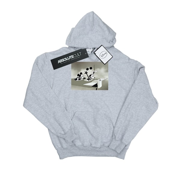 Disney Herr Mickey Mouse Crazy Pilot Hoodie S Sports Grey Sports Grey S