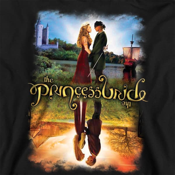 The Princess Bride Unisex Vuxen Affisch Reflektion Tröja M Black M