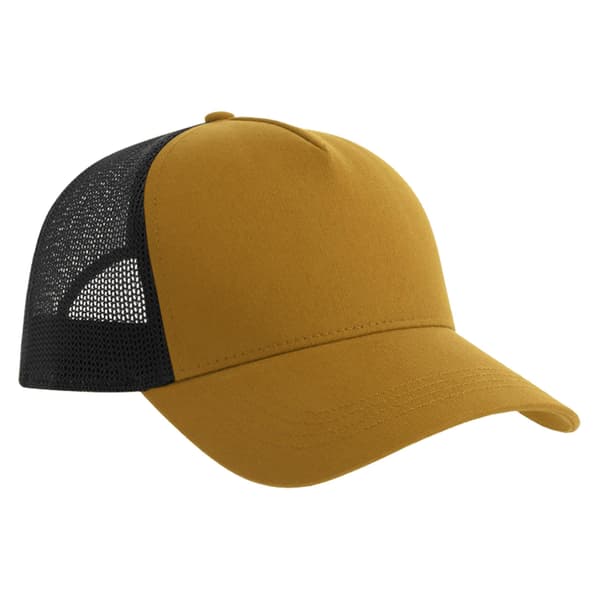 Atlantis Rapper 5-panels Bomull Hållbar Truckerkeps One Size Mustard/Black One Size