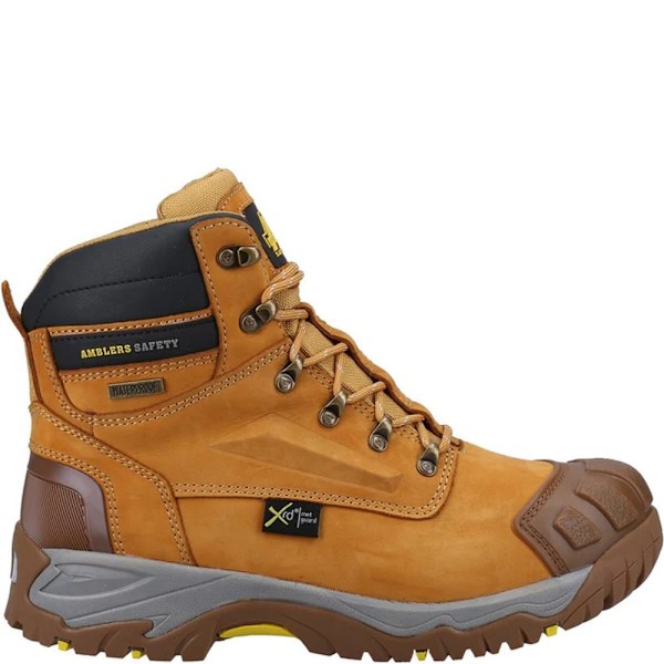 Amblers FS986 Nubuck Säkerhetskängor 7 UK Honey Honey 7 UK
