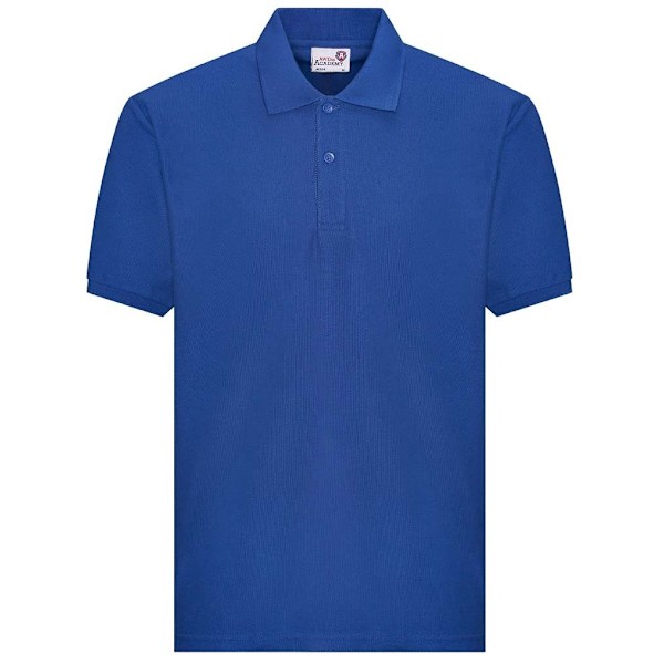 Awdis Boys Academy Pique Polotröja M Royal Blue Royal Blue M