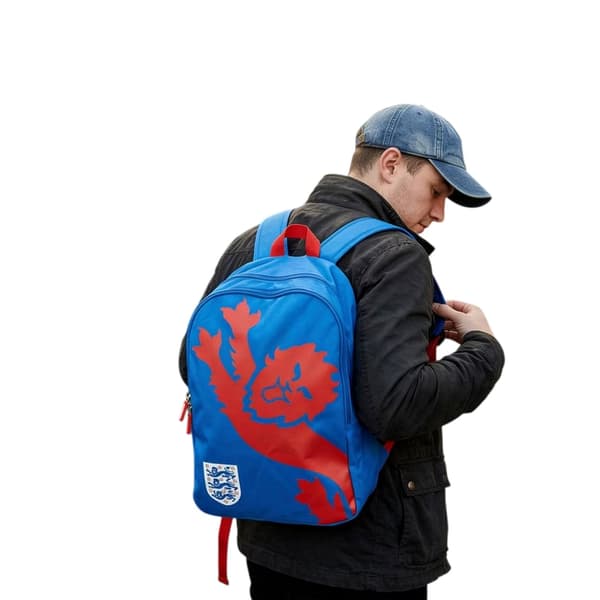 England FA Lion 16L Ryggsäck L Blå/Röd Blue/Red L