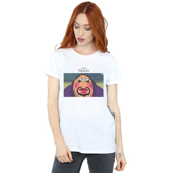 Disney Dam/Damer Mulan The Matchmaker Bomull Boyfriend T-Sh White S