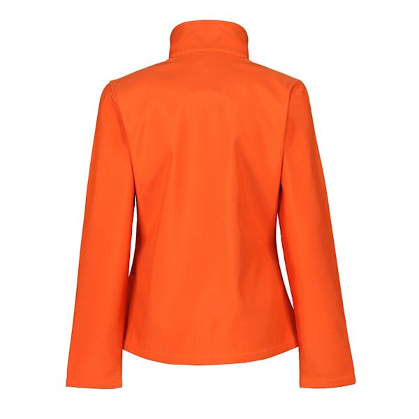 Regatta Womens/Ladies Ablaze Printable Soft Shell Jacket 10 UK Magma Orange/Black 10 UK