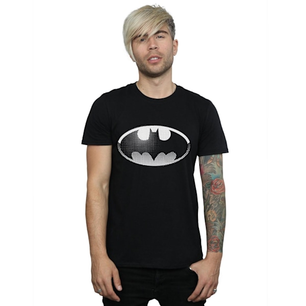 DC Comics Batman Spot Logo T-shirt M Svart Black M